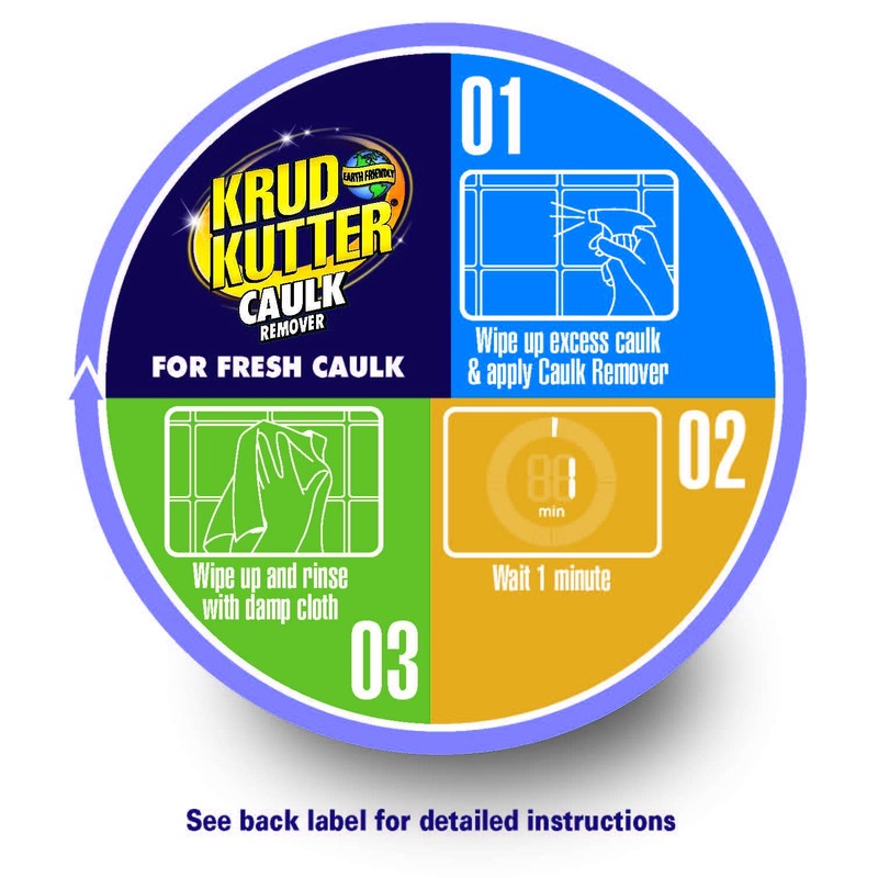 Krud Kutter 365306/336250 Caulk Remover, 24 oz, 1 Count (Pack