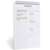 Koogel To Do List Notepad, 16.5 x 25cm Planner Notebook