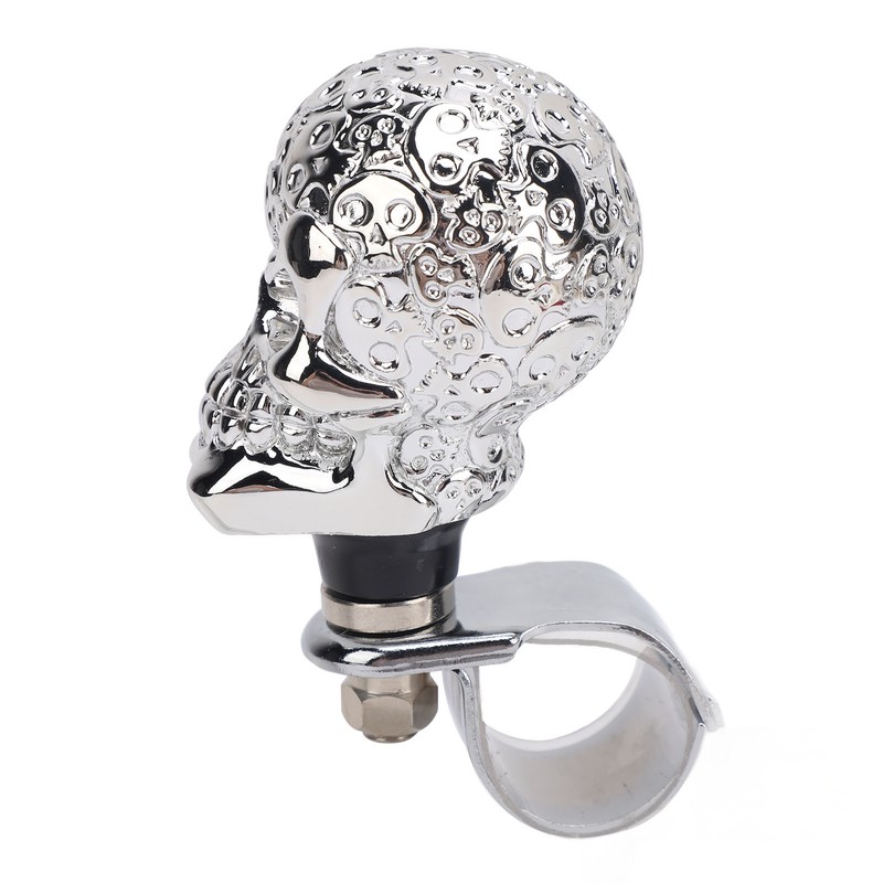 Skull Steering Wheel Turn Knob 3cm Diameter Turn Knob Spinner