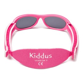 Kiddus Baby Sunglasses for Boys and Girls Aged 0 Months to 2 Years, 100% UV Protection, Super Comfortable with Adjustable, Soft Strap The ideal baby gift. -