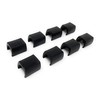 Design61 Clamping Shell Glides, Set of 8, Chair Glides, Floor