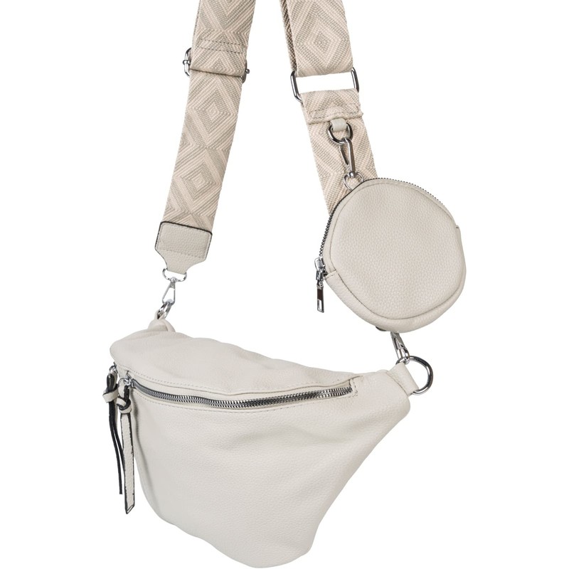 styleBREAKER 02012398 Women's Crescent Moon Crossbody Shoulder Bag Set 3-Piece