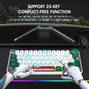 Snpurdiri 60% Wired Gaming Keyboard, RGB Backlit Small Ultra-Compact 61