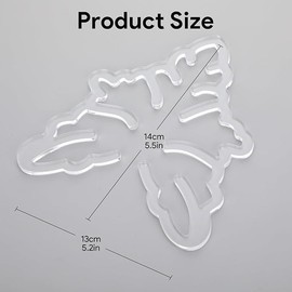 Monstera Grapple Clips | Turtle Shell Bamboo Plant Support Clamps | Aesthetic Leaf Clips for Monstera & Climbing Plants | Sturdy Plant Stake Rings to Keep Vines Tame and Growing Vertical (4PCS)