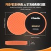 POLIWELL Buffing Polishing Pads 5 Inch, 7Pcs Buffing Sponge Pads