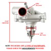 Caltric 1205015 Water Pump Assembly For Polaris Ranger Ace RZR