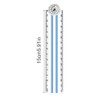 4 PCS Folding Rulers, 30cm Foldable Ruler 15cm Clear Rulers