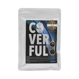 Fibra Capilar Coverful Premium 100 Gramos Para Cubrir Calvicie, Canas y Dar Volumen Al Cabello (Gris)