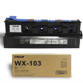 JYMLSM WX103 Waste Toner Box, WX-103 Toner Waste Container Replacement for Konica Minolta WX103 WX 103, Works with Bizhub C364e c224e 284e 308 368 C258 C284 C368 C454 C308 C558 C658 Printers