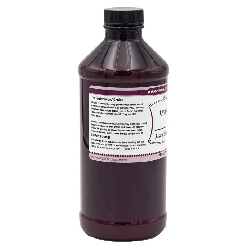 LorAnn Oils Orange Bakery Emulsion: True Essence, Ideal for Boosting