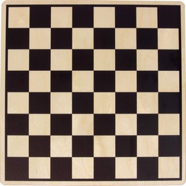 Basic Wooden Checker/Chess Board - Made in USA