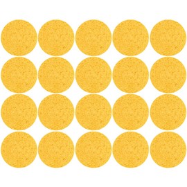 LALAFINA 20pcs Cellulose Makeup Remover Sponges Fluffy Cleansing Facial Soft Body Powder