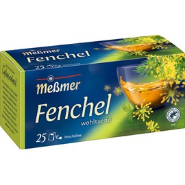 Meßmer Fennel | 25 | Tea Bags | Vegan | Gluten Free | Lactose Free, 75 g