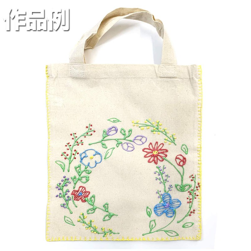 Ento Shokai A4 Okagai Eco Bag, 100% Cotton, No Gusset