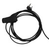 Throat Control Microphone Mic Earpiece Headset for Walkie Talkie UV