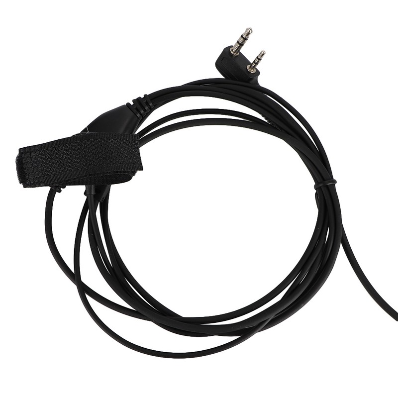 Throat Control Microphone Mic Earpiece Headset for Walkie Talkie UV