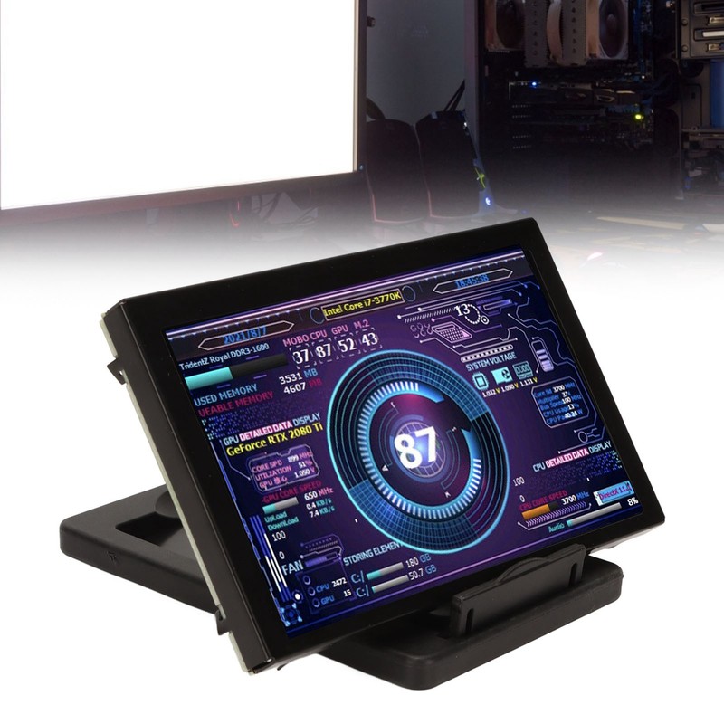 5in IPS Computer Temp Monitor USB Mini Screen for AIDA64