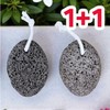 Kkotbunine 1+1 Volcanic Stone Exfoliating Foot Scrubber Basalt Heel Sandpaper Stone / 꽃분이네 1+1 화산석 각질제거 발밀이 현무암 발뒷꿈치 사포 돌