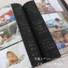 Nakabayashi IT-BL3P-240-P Black Mount Pocket Album, L Size, 240 Sheets,