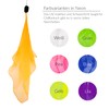 Diabolo Freizeitsport UV Light Poi in Orange - Angel Wings