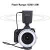 Macro LED Flash, Includes 8 Adapters and Controller, 5500K Adjustment