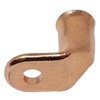 8 Ga. 1/4 Inch Stud Copper Lugs - 90 Degree