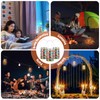 Tuanse 3 Pieces Solar Powered Mosaic Lights, Outdoor Hanging Solar