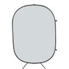 ePhotoInc Portable Double-Sided Background Reversible Chroma Key Blue and Gray