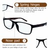 BIENCOOL Blue Light Blocking Reading Glasses,Readers for Men Women Spring