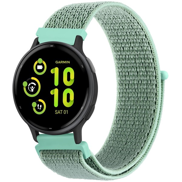 Meliya Nylon Band for Garmin: Compatible With Vivoactive 5/3, Venu