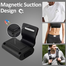 Running Lights for Runners, 2Pack Night Running Lights with Strong Magnetic Clip, Rechargeable Reflective Running Gear for Night Safety Walking, Running, Jogging, Camping, Hiking, Outdoor Adventure