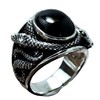 Snake Ring, Reptile Serpent Ring for Men, Norse Viking Snake
