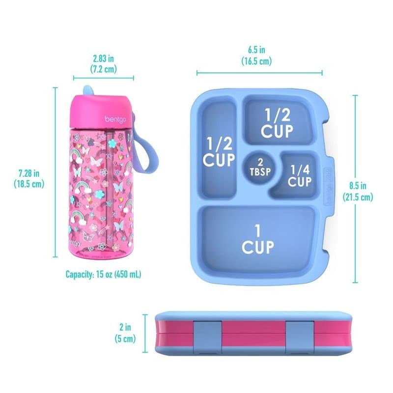 Bentgo® Kids Prints Pack (Rainbows)…