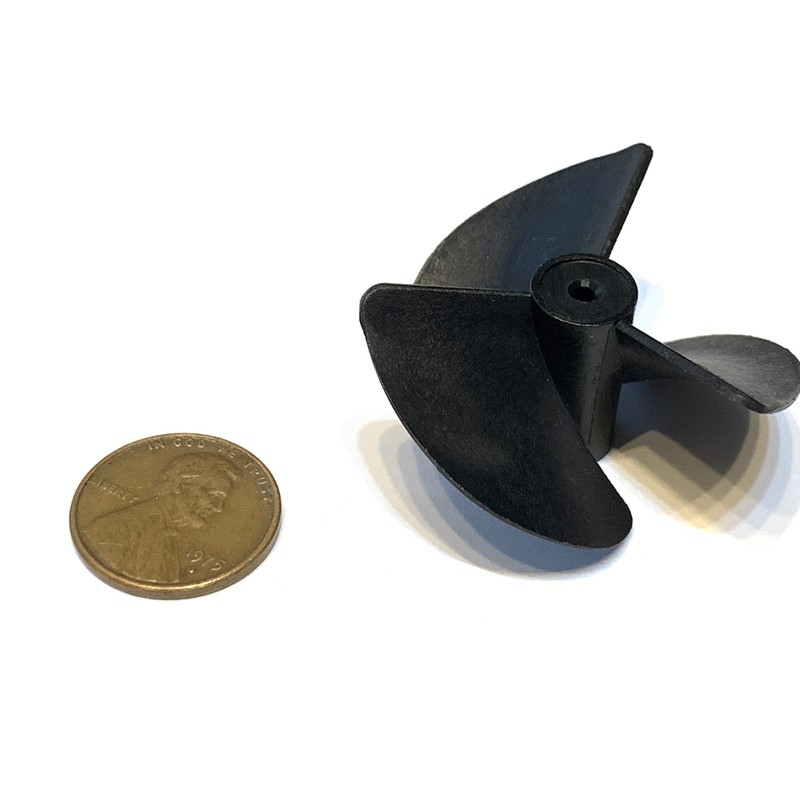6 Pieces RC toy 40mm 3-blade Plastic Prop Propeller Boat