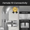 Repa Market 4" Inch Flexible Vibration And Noise Reducing Coupler