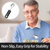 Easy Grip Disability Aids Cutlery,Curved Spoon with Wide Chunky Grip