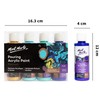 Mont Marte 4-Piece Acrylic Paint Pouring Set (4 x 120