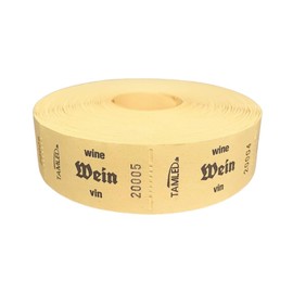Wine Till Rolls Perforated Yellow – 1000 sheets