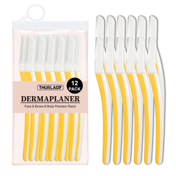 THURLADY Face Razors for Women Dermaplaning, Dermaplane Razor for Women