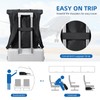 GOLF QUALITY Rolltop Backpack Women Men Backpack Bag 2 in