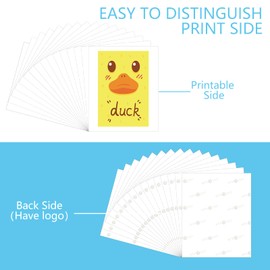 HTVRONT Sublimation Paper 8.5x14 Inches - 150 Sheets Excellent Ink Release Sublimation Transfer Paper for Tumblers, Mugs, T-shirts