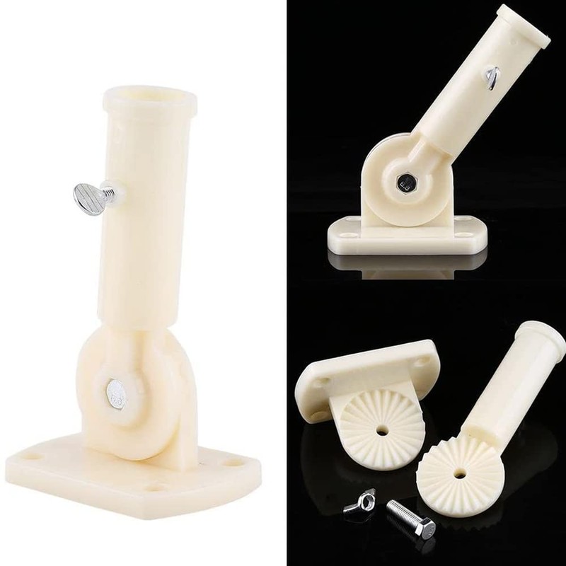 2 x Flag Pole Holder, Adjustable Flag Stand, Adjustable Flagpole