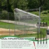 GliCraft 25 Pcs Batting Cage Net Hangers Heavy Duty Steel
