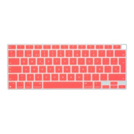 TECHNA Protector de Teclado en ESPAÑOL para MacBook Air 13 Retina A2179 / A2337 Color Coral