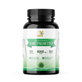 Smshealthproducts Saw Palmetto Extract 6,000mg | 120 Capsules | Prostate Supplement | by SMS