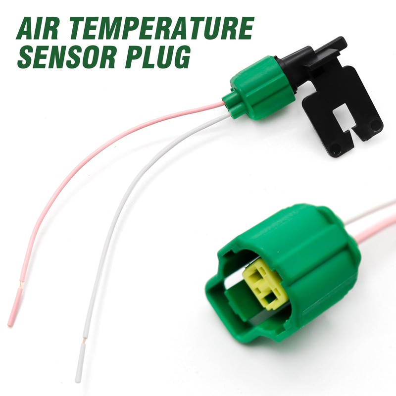 Hoypeyfiy 05149265AB Ambient Air Temperature Sensor with Connector Pigtail Harness,