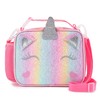 Hairao Unicorn Lunch Box for Girls With Adjustable Shoulder Straps