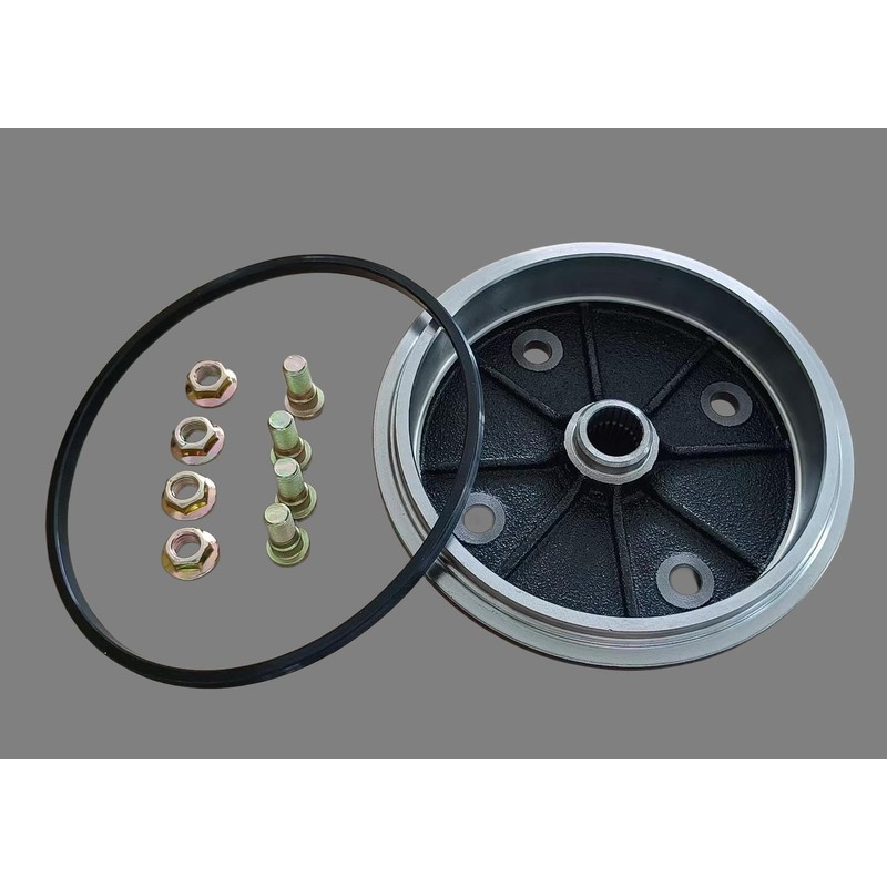 XYUJIE Front Brake Drum Hub 41038-1227 with Seal & Lug