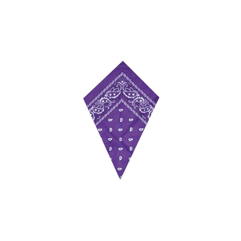 Underground Kulture Purple Bandana Paisley Scarf (Purple Bandana), Violet, UK