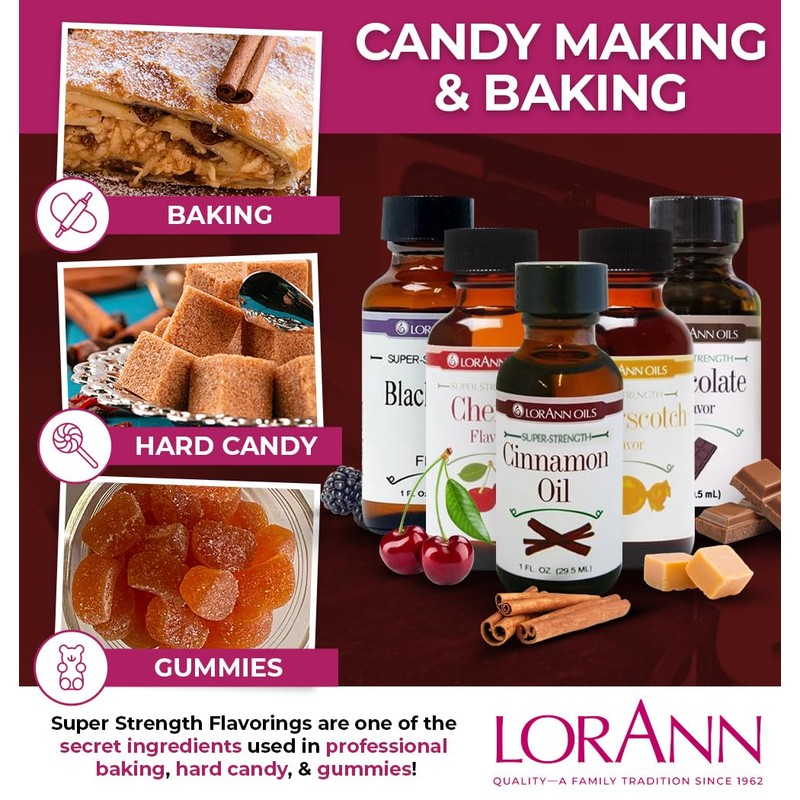 LorAnn Oils Super Strength Flavoring - Used For Candy Making,